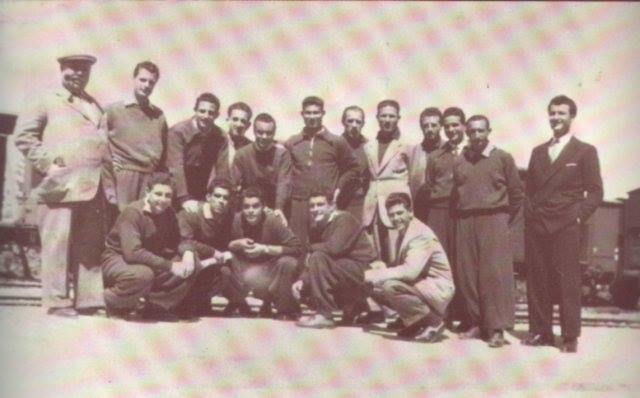Fotografia d’archivio dell’Igea Virtus nel 1948, secondo la didascalia de Il Nobile Calcio