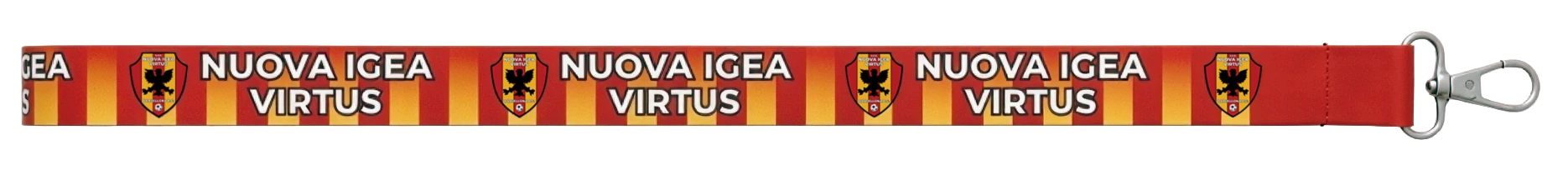 Laccetto del vecchio catalogo ufficiale Nuova Igea Virtus; modello attuale da confermare
